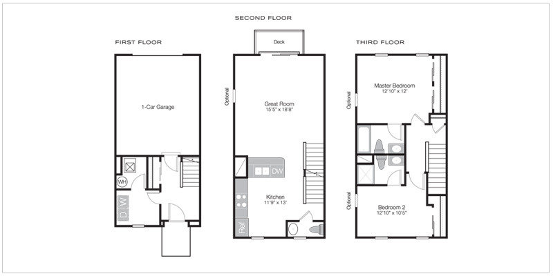 Stansbury Floorplan | Farms at New Albany Park Apartments