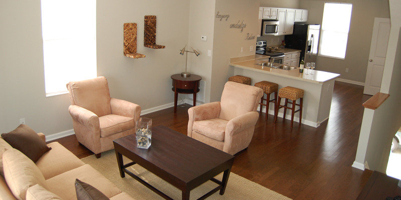 Stansbury Living Room | Waggoner Park Condos